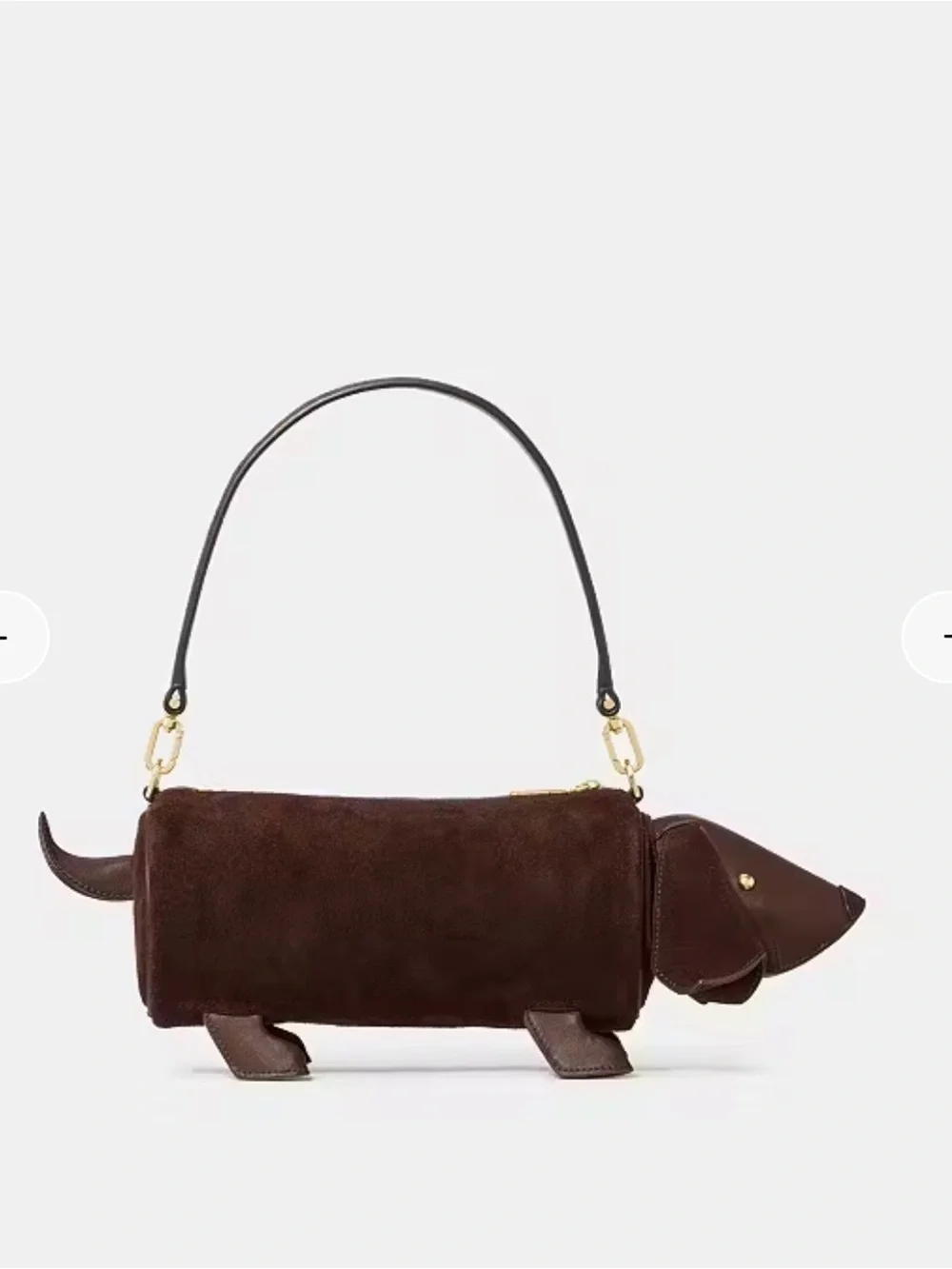 Kate Spade New York Novelty Charlie Dachshund Dog Crossbody Bag